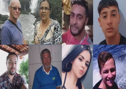 8 vítimas da tragédia em Capitólio são identificadas; garoto de 14 anos é uma delas