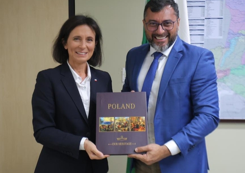 Governador apresenta mercado de carbono do Amazonas à embaixadora polonesa