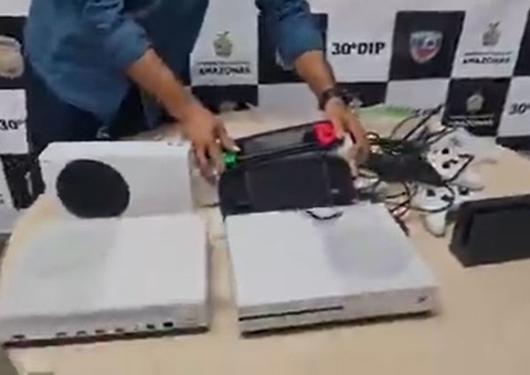 Golpista se passa por PM para comprar Xbox com PIX falso em Manaus