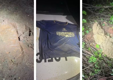 Força-tarefa encontra roupas e pegadas que podem ser de fugitivos de presídio em Mossoró