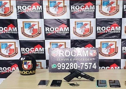 Trio é preso com arma falsa após aterrorizar vítimas durante arrastões em Manaus