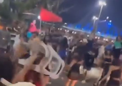 Vídeo: Três mulheres ficam feridas em confusão generalizada no Educandos