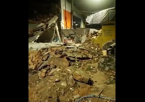 Laudo pericial aponta causa de desabamento de prédio em Manaus