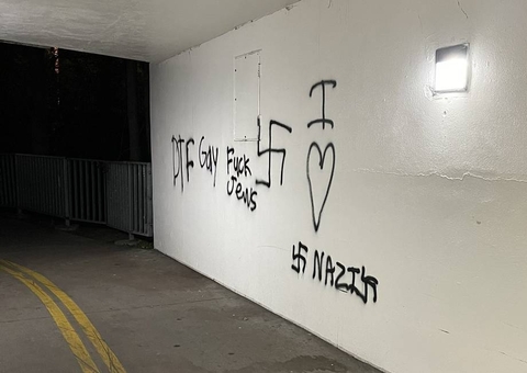 Criminosos vandalizam Memorial de Anne Frank com suásticas nos EUA