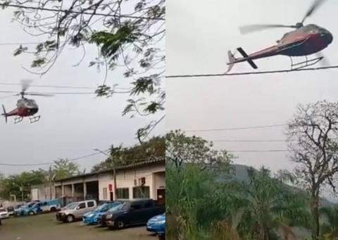 Piloto de helicóptero é rendido no ar por criminosos que tentavam resgatar presidiário