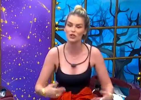 Revoltada, Yasmin diz que vai colocar roupa transparente para afrontar Maycon e Luigi