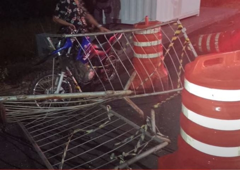 Homem é preso após roubar moto e sofrer acidente durante fuga em Manaus 