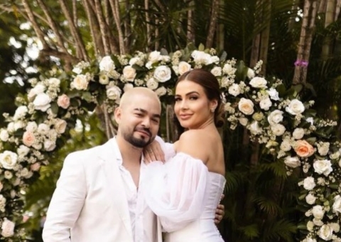 'A partir de hoje, somos um': Yudi Tamashiro e Mila se casam