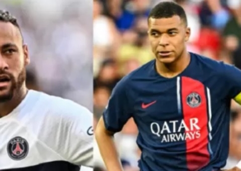 Neymar curte post insinuando que Mbappé forçou sua saída do PSG