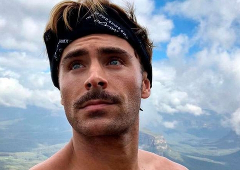 Zac Efron faz mudança radical no rosto e choca internautas: ‘Eduardo Costa?
