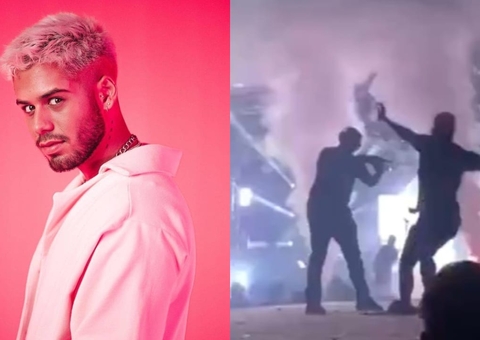 Fã de Zé Felipe é empurrado de palco durante show e cantor se pronuncia