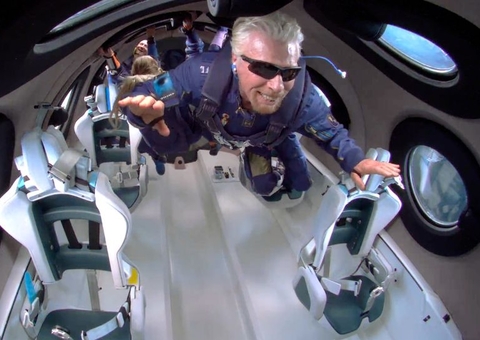 Virgin Galactic compartilha vídeo para explicar como são as idas ao Espaço