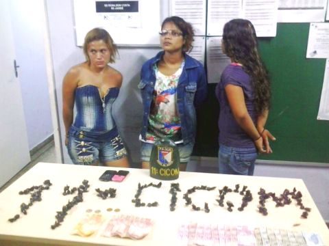 Mulheres traficantes são presas no Coroado