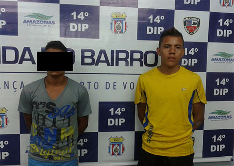 Dupla de assaltantes é presa no Armando Mendes