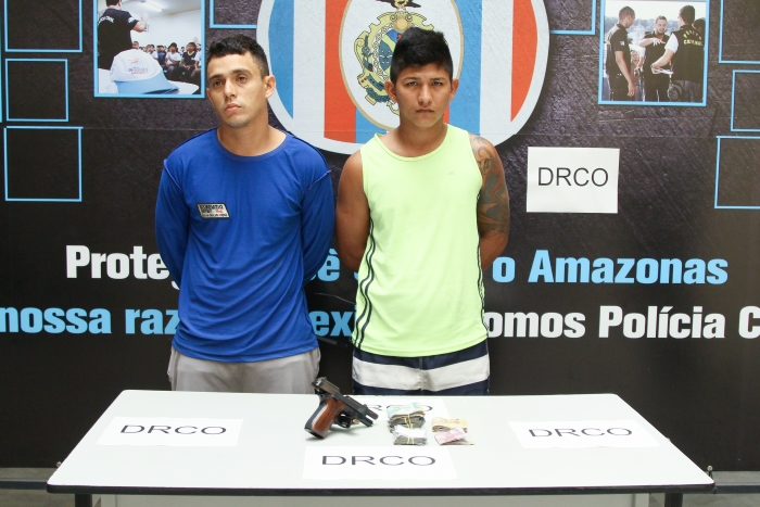 Trio envolvido em roubo a loja de tintas no Parque 10 é preso 