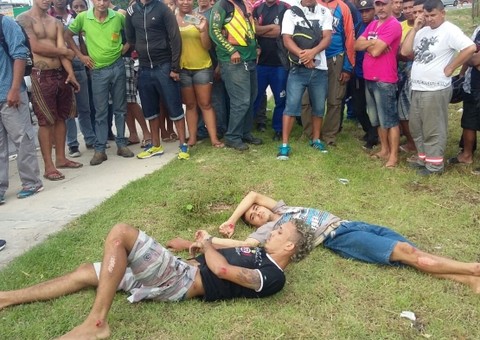  Assaltantes de loja de material de construção são presos por agentes da DEHS