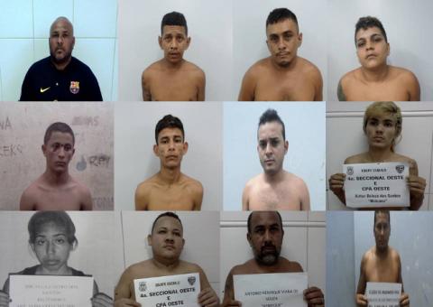 Polícia prende grupo envolvido com tráfico de entorpecentes em Manaus