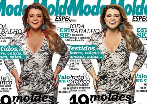 Preta Gil aparece branca em foto e critica revista 