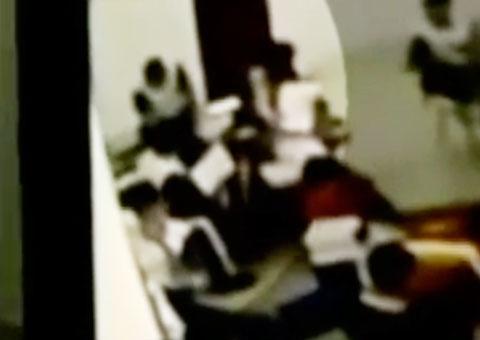 Aluno esfaqueia professor dentro de sala de aula no Pará. Veja imagens