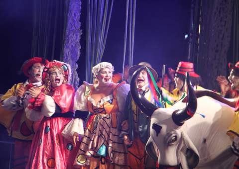 Espetáculo Boi de Pano leva folclore  á Ponta Negra e encanta público