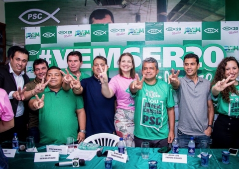PSC libera filiados a apoiar qualquer candidato à Prefeitura de Manaus