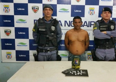 Homem é preso em Lábrea por tráfico de entorpecente