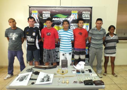 Presa quadrilha envolvida em roubo a condomínio residencial no Vieiralves