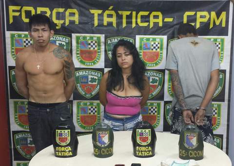 Polícia prende quadrilha que fez assaltos em 5 bairros