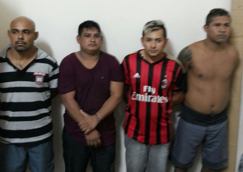 Quadrilha especializada em roubos de veículos é presa 