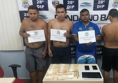 Quadrilha assalta loja de material de construção e rouba quase R$ 10 mil