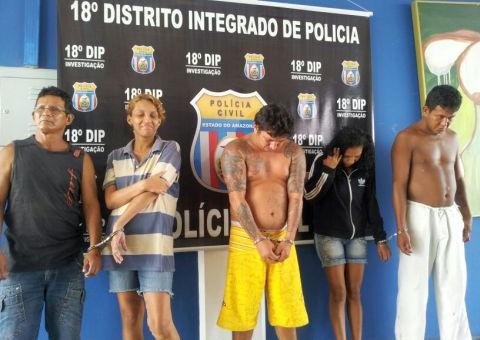 Operação ‘Boas festas’ prende cinco envolvidos com tráfico