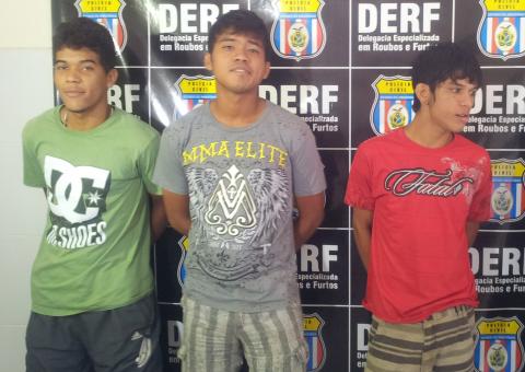 Quadrilha dos "Caras de Pau" é presa