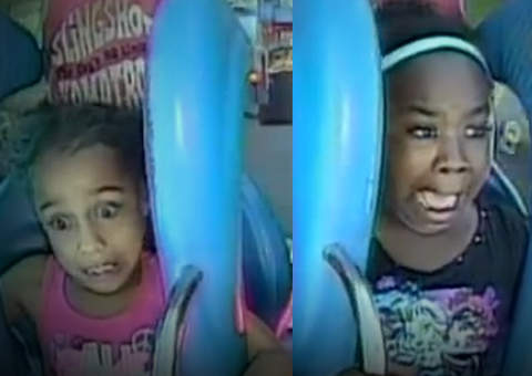 Amiguinhas viram sucesso na internet tentando radicalizar em parquinho; confira