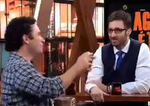 Marco Luque " lava roupa suja" com Rafinha Bastos sobre caso 'Wanessa' 