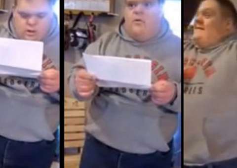 Adolescente com Down comemora ao receber carta de aprovação em universidade