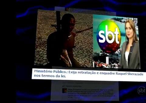 Depois de criticada nas redes sociais, Rachel Sheherazade se retrata no SBT