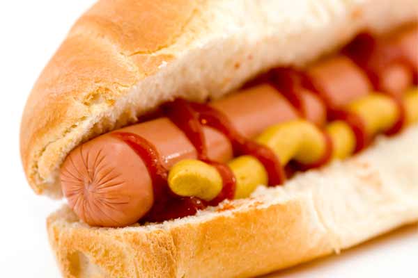 5 razões para não comer cachorro quente