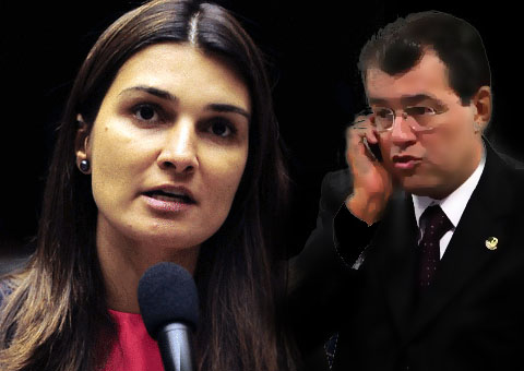 Rebecca chama líder do governo no Senado de irresponsável