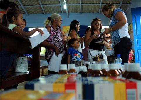 Comunidade São Sebastião do Saracura recebe ação em saúde 