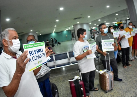 Mais 15 pacientes retornam a Manaus após vencerem a covid 