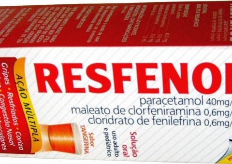 Anvisa suspende venda do Resfenol