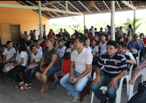 Autoridades se reúnem para comemorar os dez anos do Parque Sumauma