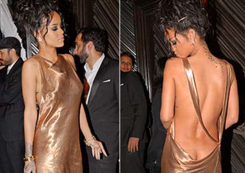Rihanna mostra demais com um modelo ousado