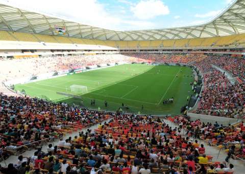  Em 2º jogo teste, Governo aponta melhorias na funcionalidade da Arena da Amazônia