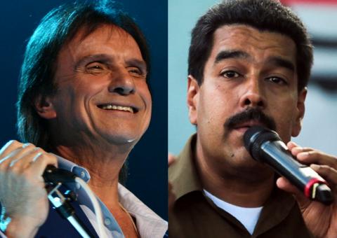 Presidente da Venezuela ironiza Roberto Carlos