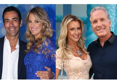  Com novos namorados, Ticiane e Robeto Justus fazem festança para filha