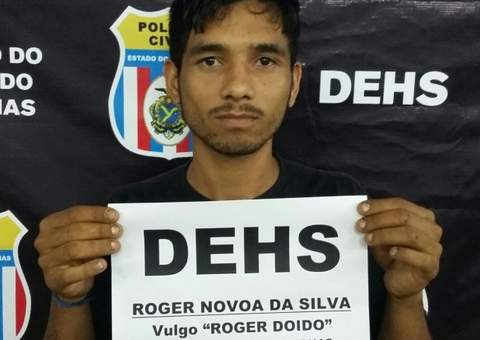 "Roger Doido" é preso suspeito de participar de homídio
