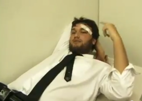 Repórter do CQC é agredido por torcedores do São Paulo