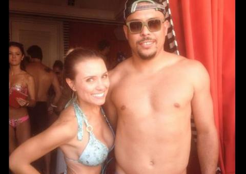 Ronaldo Fenômeno e Messi curtem festa privada em hotel de luxo nos EUA