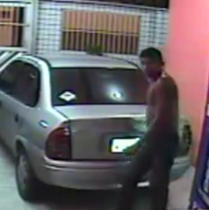 Homem gravado por câmera de segurança no Japiim é preso